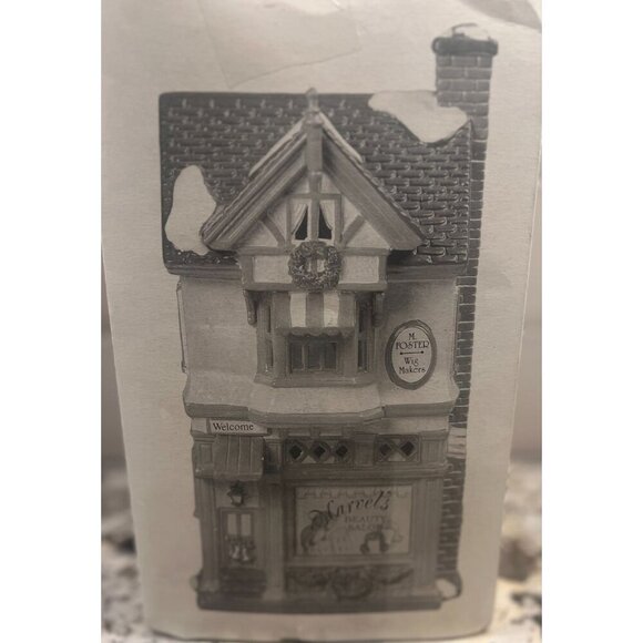 Dept‎ 56 The Original Snow Village Marvels Beauty Salon NO light - Picture 1 of 8